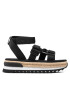 Tommy Jeans Espadrile Rope Cleated Sandal EN0EN01804 Negru - Pled.ro