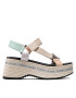 Tommy Jeans Espadrile Wedge Sandal EN0EN01810 Colorat - Pled.ro