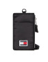 Tommy Jeans Etui pentru telefon Tjm College Hanging Phone Wallet AM0AM09569 Negru - Pled.ro