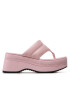 Tommy Jeans Flip flop EN0EN02075 Roz - Pled.ro