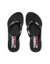 Tommy Jeans Flip flop Essential Flat Beach Sandal EN0EN01433 Negru - Pled.ro