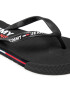 Tommy Jeans Flip flop Essential Flat Beach Sandal EN0EN01433 Negru - Pled.ro