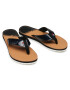 Tommy Jeans Flip flop Iridescent Beach Sandal EN0EN01298 Negru - Pled.ro