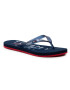 Tommy Jeans Flip flop Rubber Thong Beach Sandal EN0EN01302 Bleumarin - Pled.ro