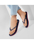 Tommy Jeans Flip flop Rubber Thong Beach Sandal EN0EN01302 Bleumarin - Pled.ro