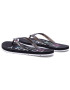 Tommy Jeans Flip flop Rubber Thong Beach Sandal EN0EN01302 Negru - Pled.ro