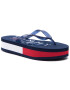 Tommy Jeans Flip flop Rubber Thong Mid Beach Sandal EN0EN01301 Bleumarin - Pled.ro