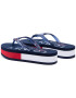 Tommy Jeans Flip flop Rubber Thong Mid Beach Sandal EN0EN01301 Bleumarin - Pled.ro