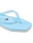 Tommy Jeans Flip flop Square Toe Beach Sandal EN0EN01299 Albastru - Pled.ro