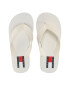 Tommy Jeans Flip flop Tjw Flag Eva Beach Sandal EN0EN02194 Écru - Pled.ro