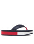 Tommy Jeans Flip flop Webbing Mid Beach Sandal EN0EN01819 Bleumarin - Pled.ro