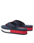 Tommy Jeans Flip flop Webbing Mid Beach Sandal EN0EN01819 Bleumarin - Pled.ro