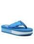 Tommy Jeans Flip flop Webbing Mid Beach Sndl Nw Strip EN0EN02114 Albastru - Pled.ro