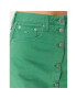 Tommy Jeans Fustă A-Line DW0DW15663 Verde Regular Fit - Pled.ro