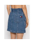 Tommy Jeans Fustă de blugi Badge Skirt DW0DW11906 Bleumarin Regular Fit - Pled.ro