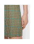 Tommy Jeans Fustă mini Check WW0WW37411 Verde Regular Fit - Pled.ro