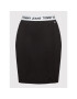 Tommy Jeans Fustă mini Logo Waistband DW0DW13706 Negru Slim Fit - Pled.ro