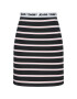 Tommy Jeans Fustă mini Stripe Bodycon DW0DW10144 Negru Slim Fit - Pled.ro