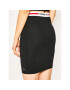 Tommy Jeans Fustă tip creion Bodycon DW0DW08120 Negru Slim Fit - Pled.ro