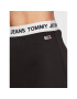 Tommy Jeans Fustă trapez Logo DW0DW14416 Negru Regular Fit - Pled.ro