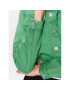 Tommy Jeans Geacă de blugi DW0DW15666 Verde Cropped Fit - Pled.ro