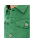 Tommy Jeans Geacă de blugi DW0DW15666 Verde Cropped Fit - Pled.ro