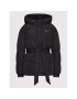 Tommy Jeans Geacă din puf Belted Puffer DW0DW11101 Negru Regular Fit - Pled.ro