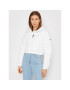 Tommy Jeans Geacă din puf Cropped DW0DW11104 Alb Regular Fit - Pled.ro