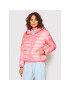 Tommy Jeans Geacă din puf Quilted Tape DW0DW09350 Roz Regular Fit - Pled.ro