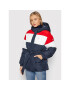 Tommy Jeans Geacă din puf Tjw Belsted Colorblock DW0DW11097 Bleumarin Regular Fit - Pled.ro