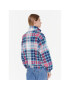 Tommy Jeans Geacă Tartan Track DW0DW14935 Colorat Regular Fit - Pled.ro