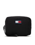 Tommy Jeans Geantă pentru cosmetice Tjw Nylon Washbag AW0AW10682 Negru - Pled.ro