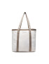 Tommy Jeans Geantă Tjw Essential Tote AW0AW14122 Alb - Pled.ro