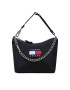 Tommy Jeans Geantă Tjw Heritage Shoulder Bag AW0AW14112 Negru - Pled.ro