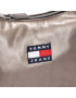 Tommy Jeans Geantă Tjw Heritage Shoulder Bag Metal AW0AW15436 Gri - Pled.ro