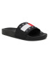 Tommy Jeans Șlapi Flag Pool Slide EM0EM00689 Negru - Pled.ro