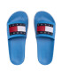 Tommy Jeans Șlapi Flag Pool Slide EN0EN01889 Albastru - Pled.ro