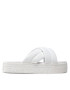 Tommy Jeans Șlapi Flatform Sandal EN0EN01798 Alb - Pled.ro