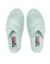 Tommy Jeans Șlapi Flatform Sandal EN0EN01798 Verde - Pled.ro