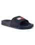 Tommy Jeans Șlapi Seasonal Flag Slide EM0EM00471 Bleumarin - Pled.ro