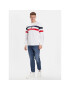 Tommy Jeans Longsleeve Colorblock DM0DM16834 Alb Relaxed Fit - Pled.ro