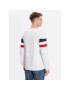 Tommy Jeans Longsleeve Colorblock DM0DM16834 Alb Relaxed Fit - Pled.ro