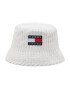 Tommy Jeans Pălărie Heritage Bucket AW0AW12425 Alb - Pled.ro