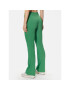 Tommy Jeans Pantaloni din material Badge DW0DW15373 Verde Regular Fit - Pled.ro