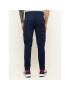 Tommy Jeans Pantaloni din material Cargo Dobby DM0DM07593 Bleumarin Tapered Fit - Pled.ro