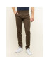 Tommy Jeans Pantaloni din material Scanton DM0DM06518 Maro Slim Fit - Pled.ro