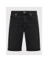 Tommy Jeans Pantaloni scurți de blugi Bermuda DW0DW12456 Negru Regular Fit - Pled.ro