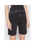 Tommy Jeans Pantaloni scurți de blugi Harper DW0DW12510 Negru Regular Fit - Pled.ro