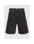 Tommy Jeans Pantaloni scurți de blugi Harper DW0DW12510 Negru Regular Fit - Pled.ro