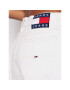 Tommy Jeans Pantaloni scurți de blugi Hotpant DW0DW12455 Alb Regular Fit - Pled.ro